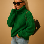 Women Sweater | Relaxed Fit Long Sleeve Pullover Style