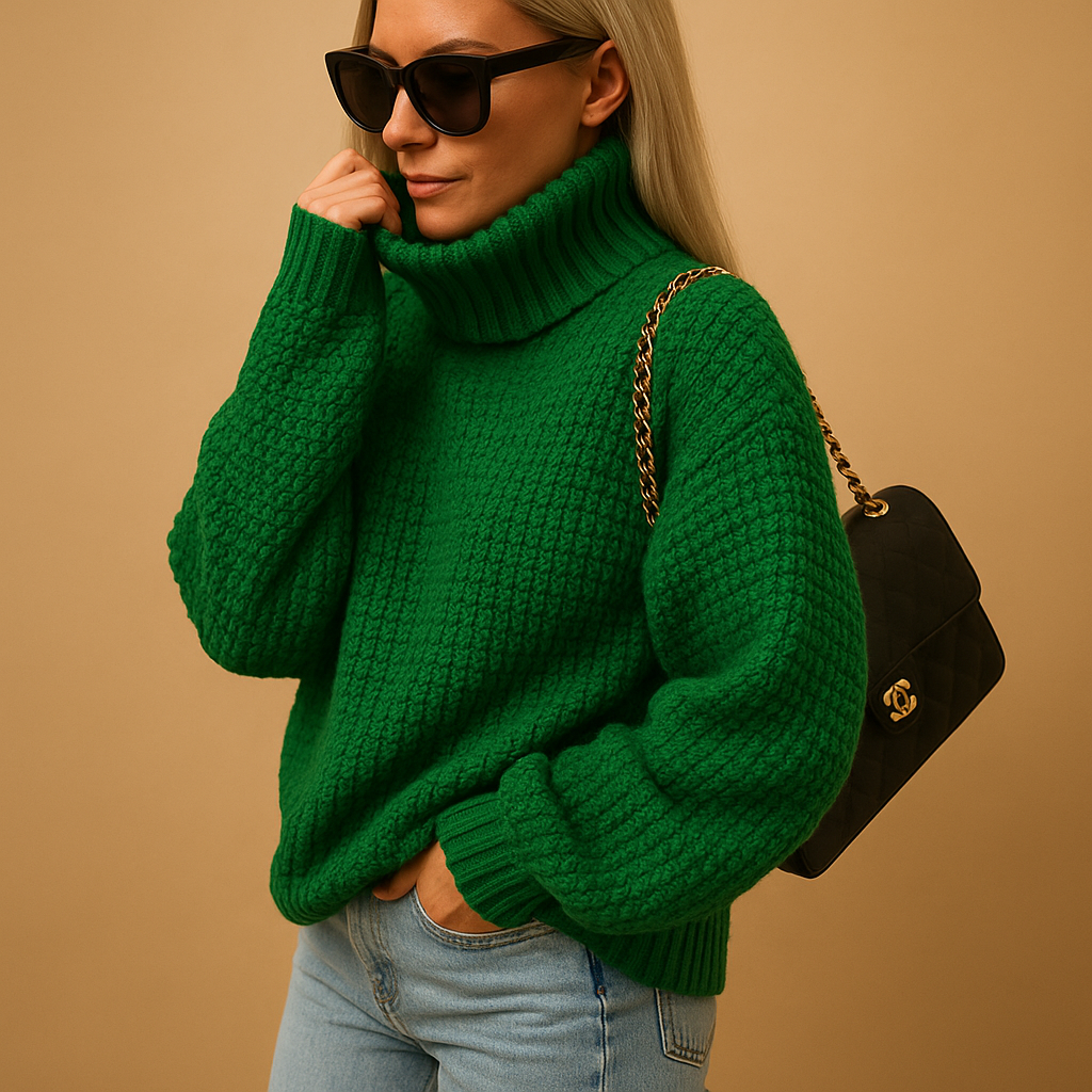 Women Sweater | Relaxed Fit Long Sleeve Pullover Style