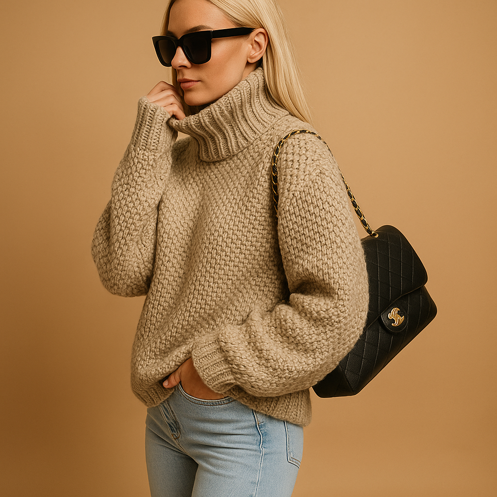 Women Sweater | Relaxed Fit Long Sleeve Pullover Style