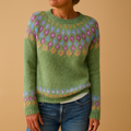 Women Sweatshirt | Relaxed Fit Crew Neck with Ribbed Hem