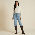 Women Ankle Boots Closed Toe Sturdy Sole Ankle Length - Evergreen Outfits - Women Boots