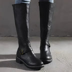 Women Ankle Boots Closed Toe Sturdy Sole Ankle Length - Evergreen Outfits - Women Boots