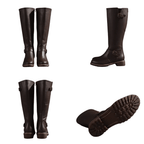 Women Ankle Boots Closed Toe Sturdy Sole Ankle Length - Evergreen Outfits - Women Boots