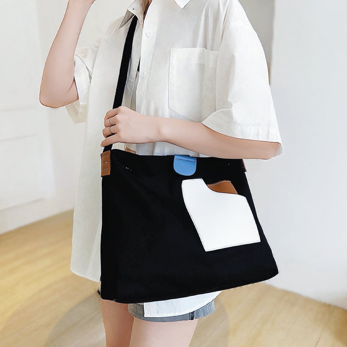 Women Bag | Adjustable Shoulder Strap with Snap Closure - Evergreen Outfits- Bags