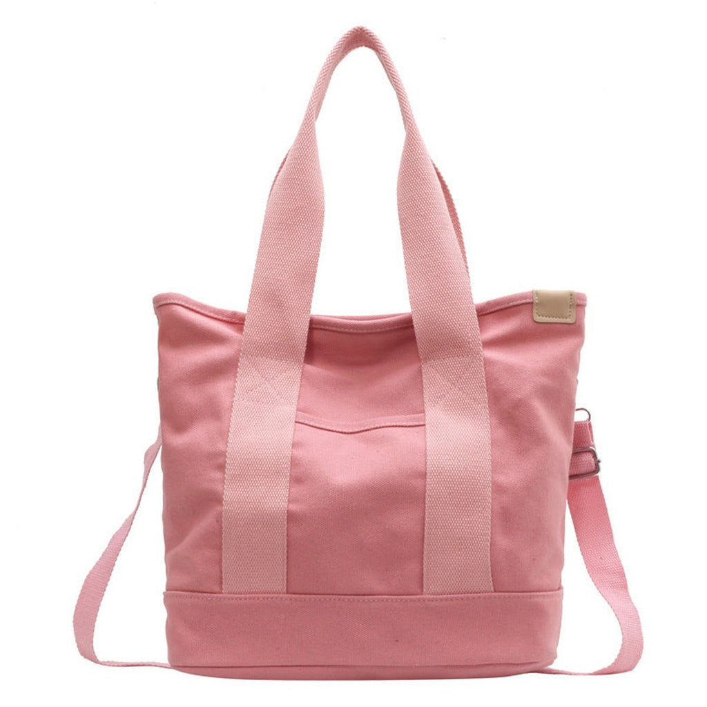 Women Bag | Tote with Adjustable Strap and Front Pocket - Evergreen Outfits- Bags
