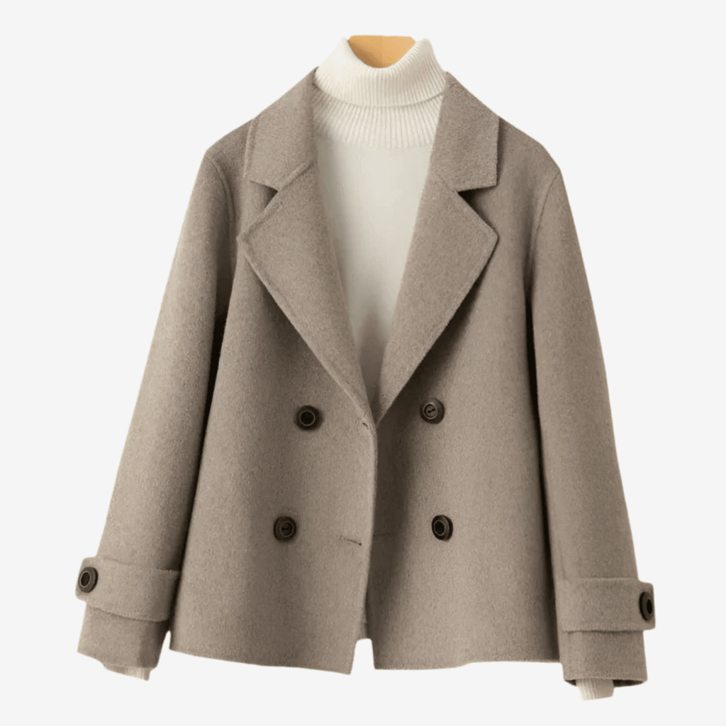 Women Blazer | Double-Breasted Tailored Fit with Button Front - Evergreen Outfits- Blazers