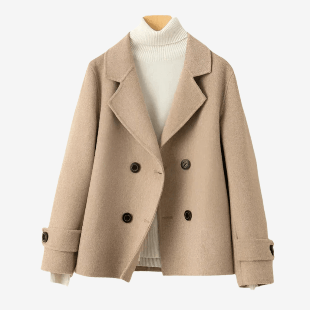 Women Blazer | Double-Breasted Tailored Fit with Button Front - Evergreen Outfits- Blazers