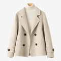 Women Blazer | Double-Breasted Tailored Fit with Button Front - Evergreen Outfits- Blazers