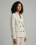 Women Blazer Jacket Tailored Fit Peak Lapel Design - Evergreen Outfits - Women Blazer
