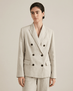Women Blazer Jacket Tailored Fit Peak Lapel Design - Evergreen Outfits - Women Blazer