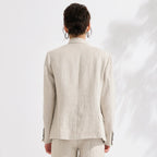 Women Blazer Jacket Tailored Fit Peak Lapel Design - Evergreen Outfits - Women Blazer