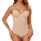 Women Bodysuit One Piece Underbust Support Closed Back - Evergreen Outfits - Women Bodysuit