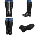 Women Calf Length Boots Non Slip Adjustable Closure - Evergreen Outfits - Women Boots