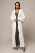 Women Cardigan | Open-Front Maxi Length Drop-Shoulder Fit - Evergreen Outfits- Cardigans