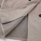 Women Coat | Double-Breasted Structured Fit for Cooler Seasons - Evergreen Outfits- Coats