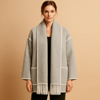Women Coat | Fitted Tailored Silhouette for Winter Wear - Evergreen Outfits- Coats