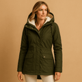 Women Coat | Full-Length Slim Fit for Cold Weather - Evergreen Outfits- Coats