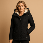 Women Coat | Full-Length Slim Fit for Cold Weather - Evergreen Outfits- Coats