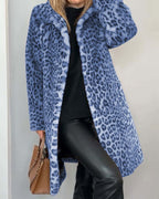 Women Coat | Relaxed Fit with Open Front and Notch Collar - Evergreen Outfits- Coats