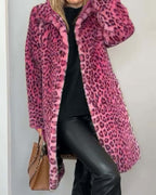Women Coat | Relaxed Fit with Open Front and Notch Collar - Evergreen Outfits- Coats