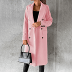 Women Coat | Tailored Fit with Long Sleeves for Winter - Evergreen Outfits- Coats