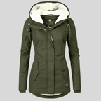 Women Coat | Waterproof Insulated Hood for Rain and Snow - Evergreen Outfits- Sets