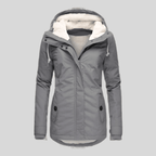 Women Coat | Waterproof Insulated Hood for Rain and Snow - Evergreen Outfits- Sets
