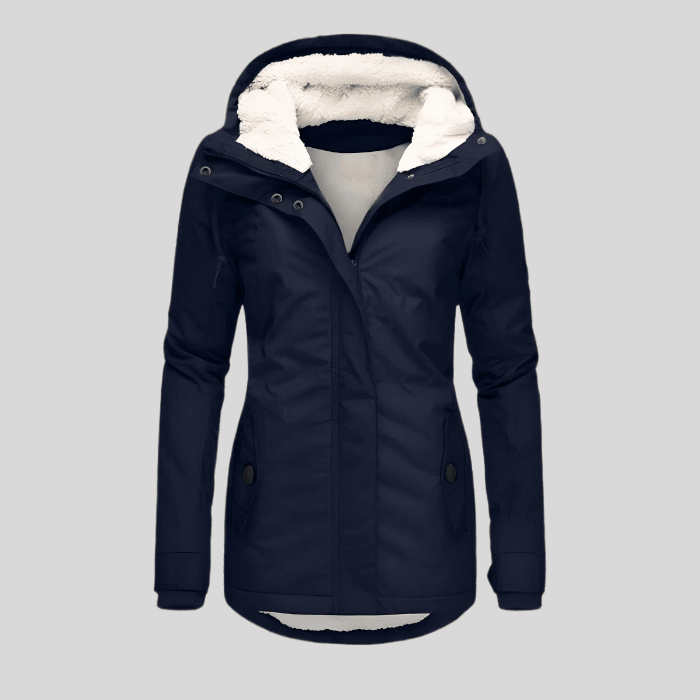 Women Coat | Waterproof Insulated Hood for Rain and Snow - Evergreen Outfits- Sets