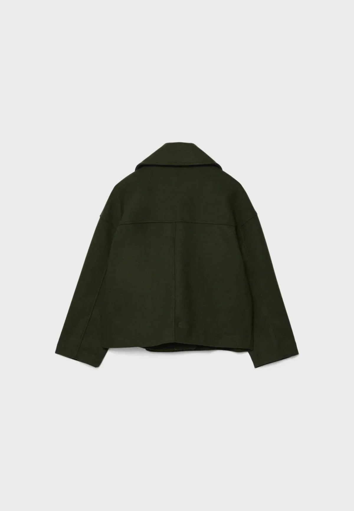 Women Jacket | Double-Breasted Cropped Fit with Lapels - Evergreen Outfits- Jackets