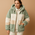 Women Jacket | Loose Knit Fit with Retro Silhouette Design - Evergreen Outfits- Jackets