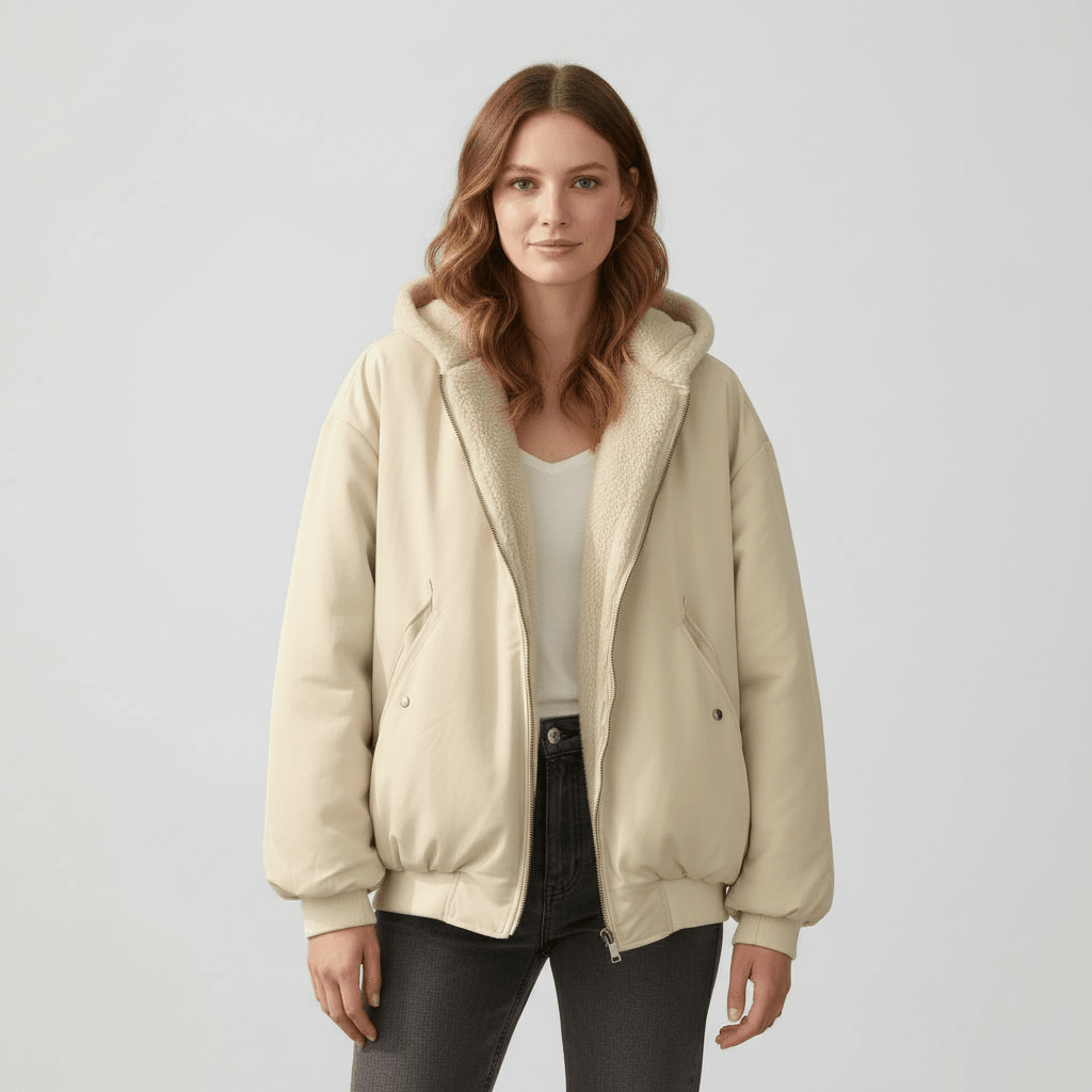 Women Jacket | Oversized Insulated Fit for Cold Weather - Evergreen Outfits- Jackets
