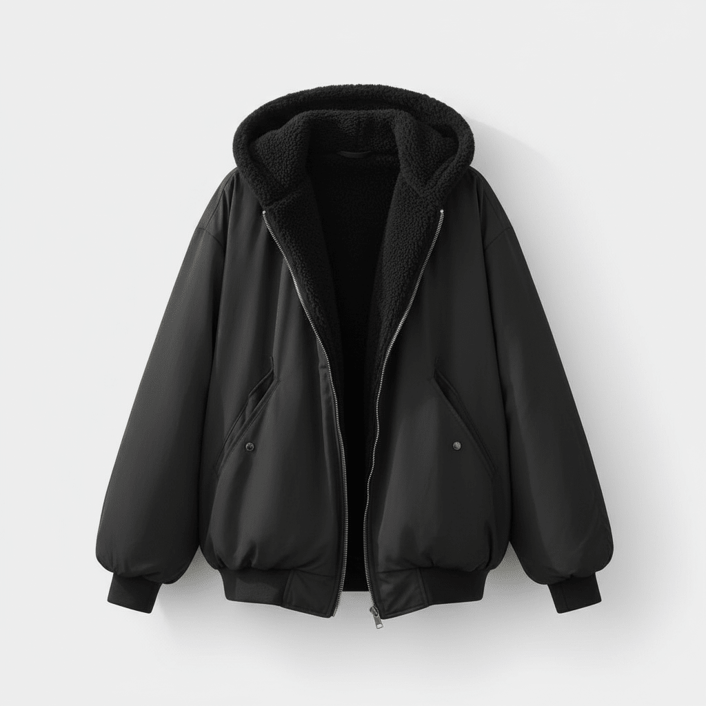 Women Jacket | Oversized Insulated Fit for Cold Weather - Evergreen Outfits- Jackets