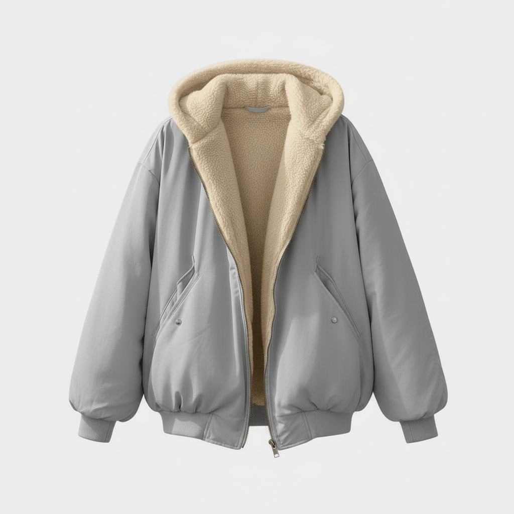 Women Jacket | Oversized Insulated Fit for Cold Weather - Evergreen Outfits- Jackets