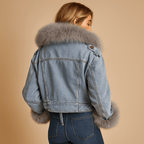Women Jacket | Short Fitted Cut for Winter Wear - Evergreen Outfits- Jackets
