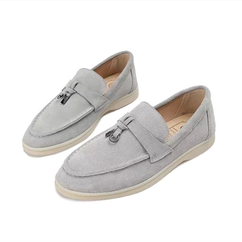 Women Loafers Slip - On Flat Low Profile Design - Evergreen Outfits - Women Loafers
