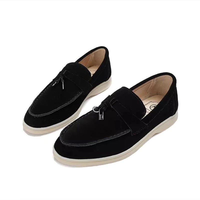 Women Loafers Slip - On Flat Low Profile Design - Evergreen Outfits - Women Loafers