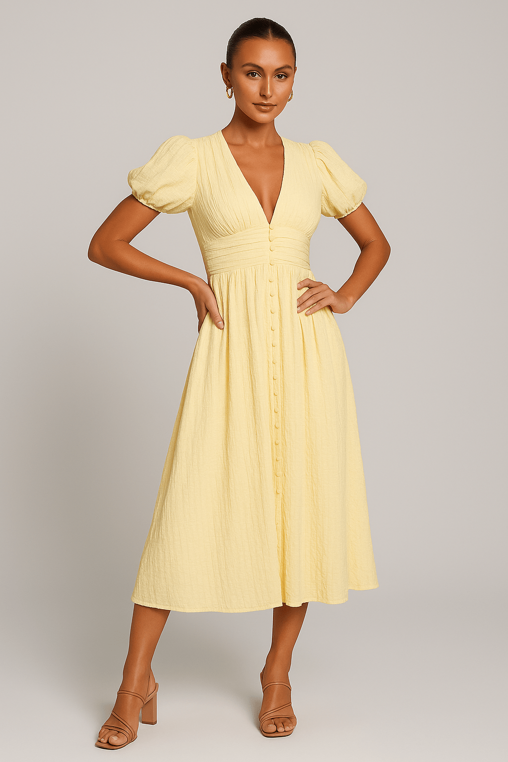 Women Maxi Dress Boho Style Relaxed Fit Casual - Evergreen Outfits - Women Maxi Dress