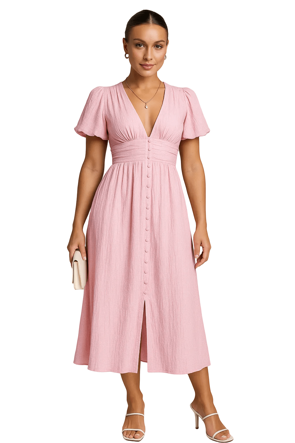 Women Maxi Dress Boho Style Relaxed Fit Casual - Evergreen Outfits - Women Maxi Dress
