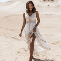 Women Maxi Dress Relaxed Fit Boho Style Design - Evergreen Outfits - Women Maxi Dress