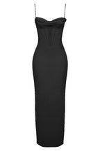 Women Maxi Dress Sleeveless Corset Fitted Design - Evergreen Outfits - Women Maxi Dress