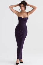 Women Maxi Dress Sleeveless Corset Fitted Design - Evergreen Outfits - Women Maxi Dress