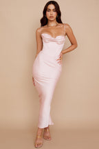 Women Maxi Dress Sleeveless Corset Fitted Design - Evergreen Outfits - Women Maxi Dress