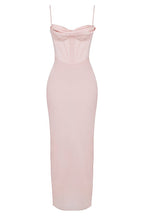 Women Maxi Dress Sleeveless Corset Fitted Design - Evergreen Outfits - Women Maxi Dress