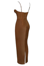 Women Maxi Dress Sleeveless Corset Fitted Design - Evergreen Outfits - Women Maxi Dress
