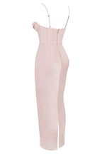 Women Maxi Dress Sleeveless Corset Fitted Design - Evergreen Outfits - Women Maxi Dress