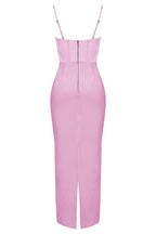 Women Maxi Dress Sleeveless Corset Fitted Design - Evergreen Outfits - Women Maxi Dress