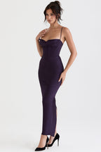 Women Maxi Dress Sleeveless Corset Fitted Design - Evergreen Outfits - Women Maxi Dress