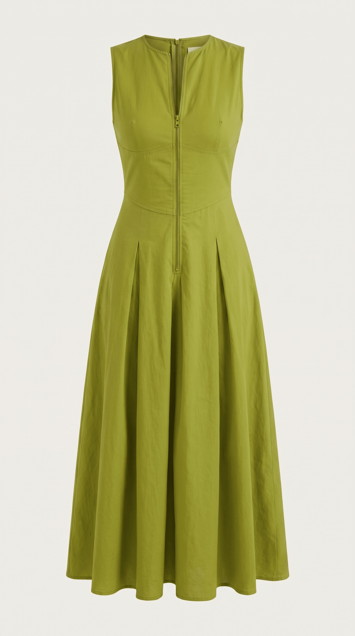 Women Midi Dress A - Line Fit Cutout Design Midi Length - Evergreen Outfits - Women Midi Dress