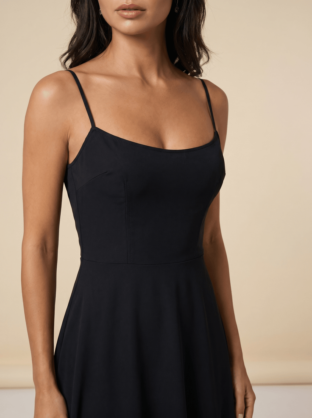 Women Midi Dress One Shoulder Ruffle Hem Fitted Design - Evergreen Outfits - Women Midi Dress
