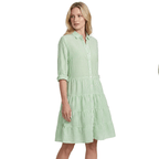 Women Midi Dress Slim Fit Defined Waist And Neckline - Evergreen Outfits - Women Midi Dress